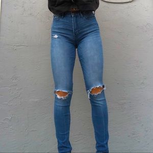 High Rise Hollister Jeans